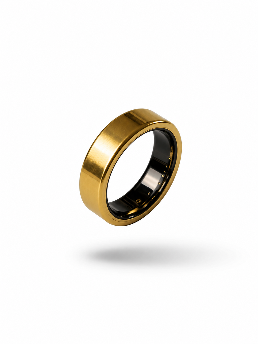 Bague NAFAS coloris doré